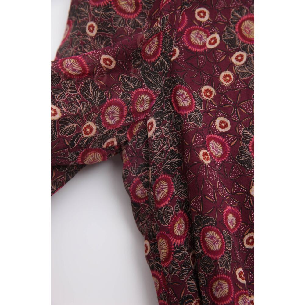 Saloni Akina Wine Jacqui-B Dress Size Us 14 View 6